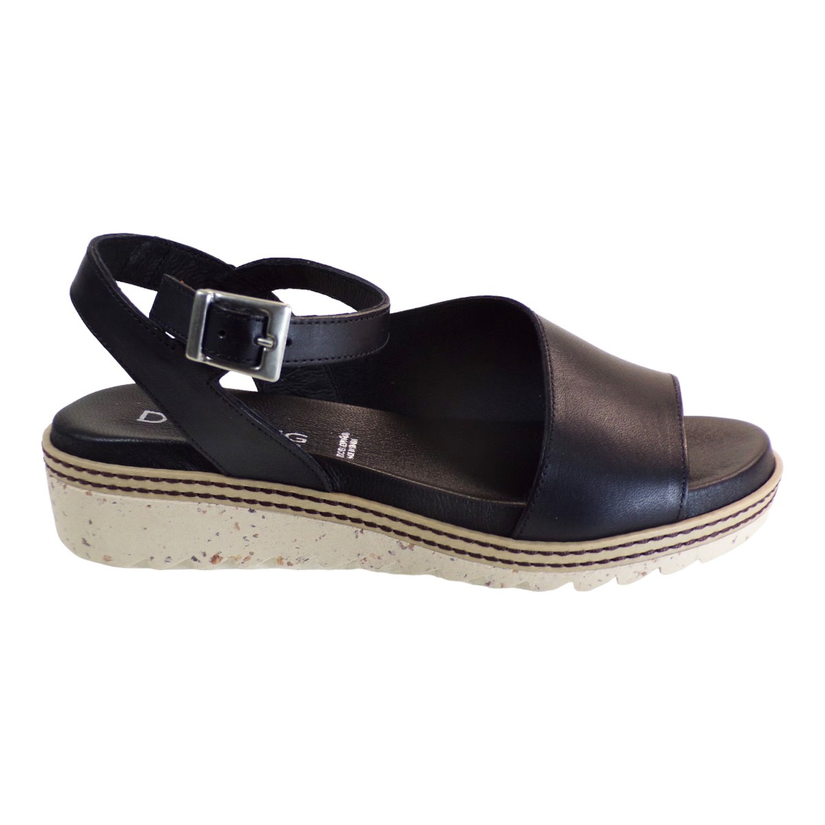 DORKING BY Fluchos Γυναικεία Παπούτσια Πέδιλα 60496 TEXAS D8771-ΤΧ Μαύρο φωτογραφία