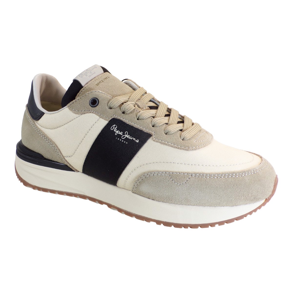 Pepe jeans BUSTER TAPE Sneakers Ανδρικά Παπούτσια PMS60006-844 Mπέζ Μπέζ