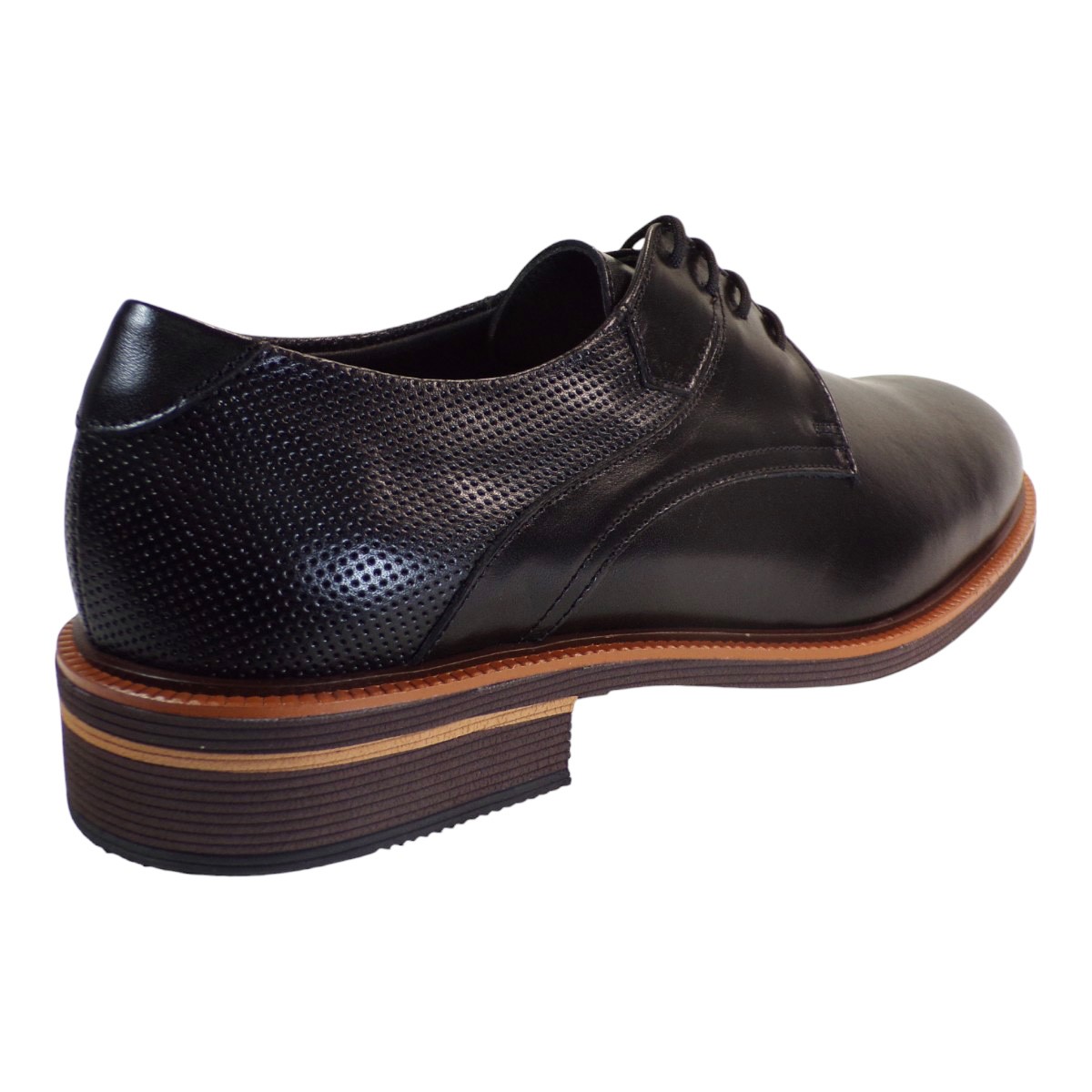 Commanchero Ανδρικά Παπούτσια Μοκασίνια 91725-721 Μαύρο Δέρμα φωτογραφία