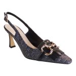 Fardoulis Shoes Γυναικεία Παπούτσια Γόβες 747-10Α Μαύρο Ψάθα