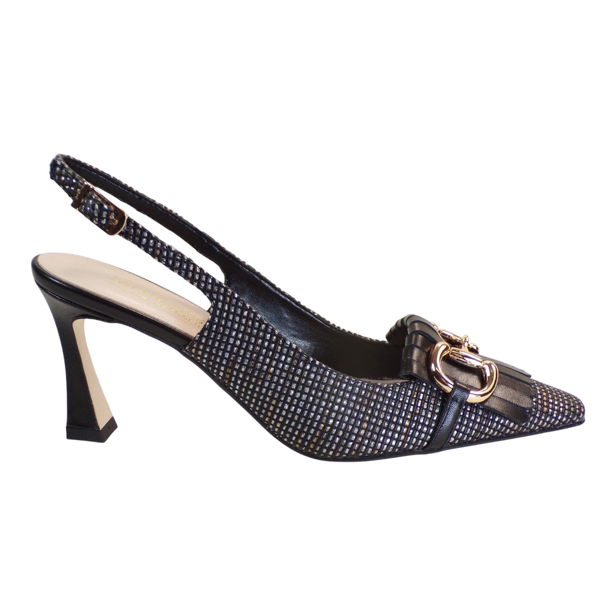 Fardoulis Shoes Γυναικεία Παπούτσια Γόβες 747-10Α Μαύρο Ψάθα φωτογραφία