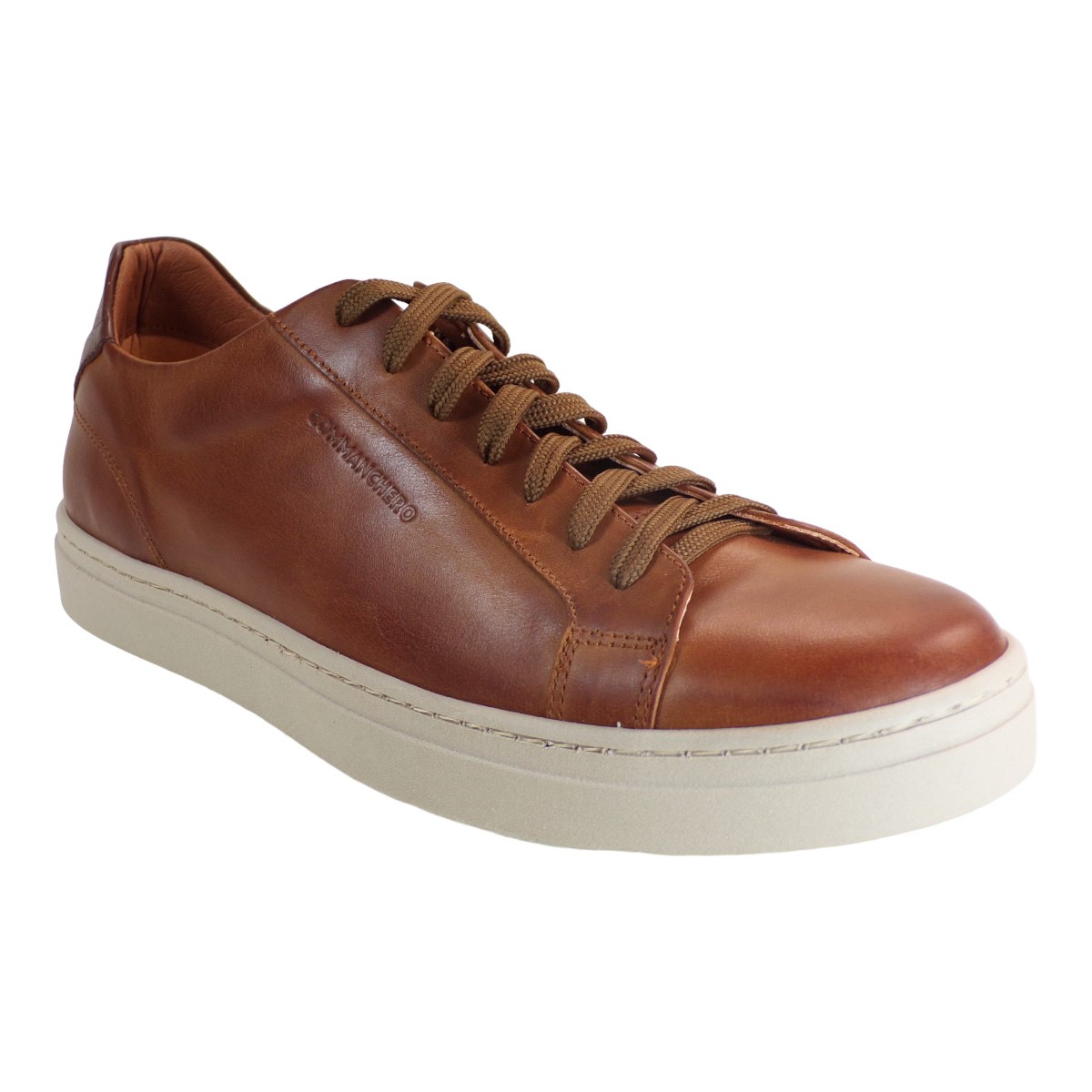 Commanchero Original Commanchero Sneakers Ανδρικά Παπούτσια 72327-726 Ταμπά Δέρμα