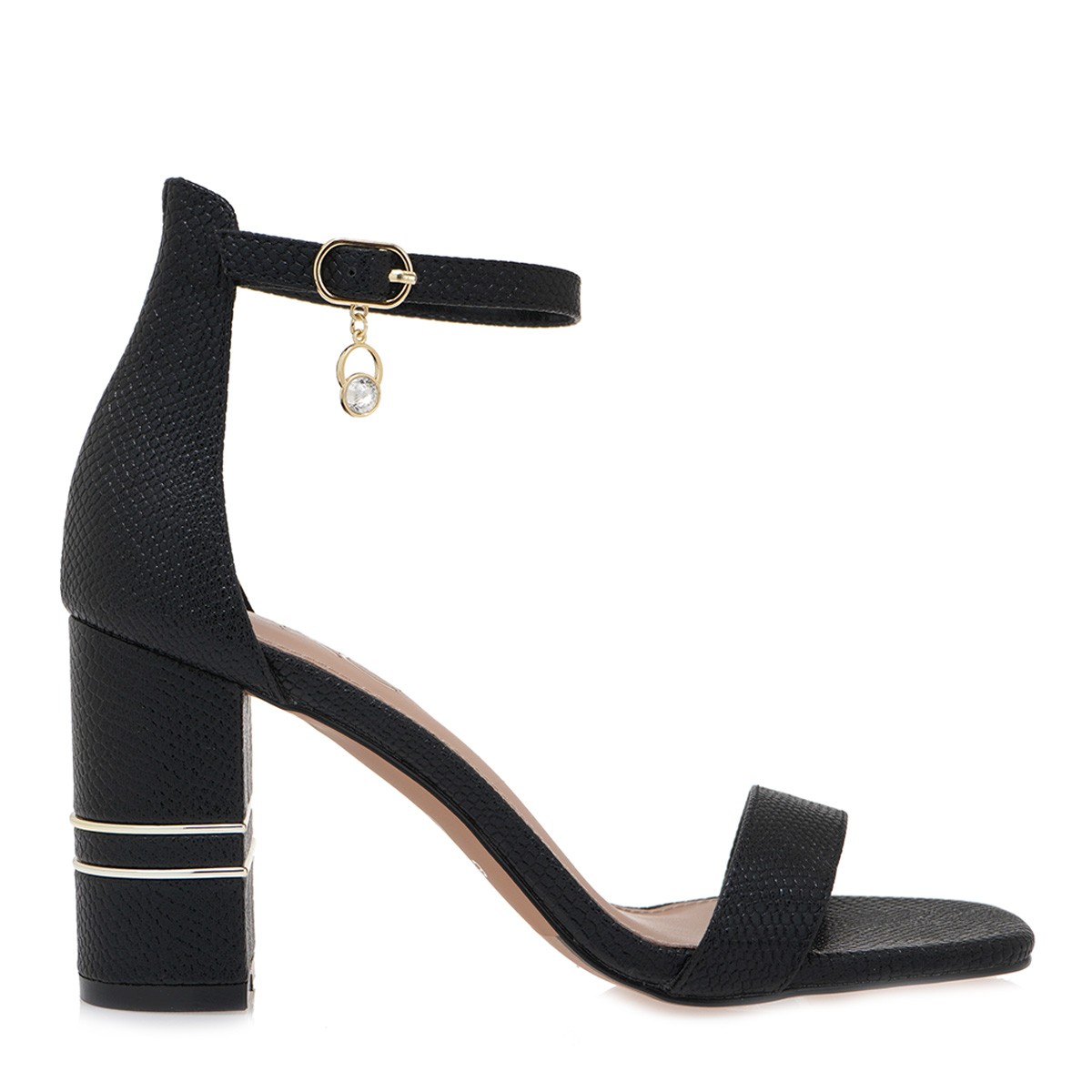 EXE Shoes Πέδιλα Γυναικεία 533-DIANA 700-533 Μαύρο Φίδι S47005335006 φωτογραφία