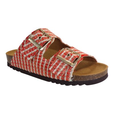 Scholl Γυναικεία Σανδάλια Ανατομικά Δερμάτινα NOELLE F31168-1044 Κοραλί
