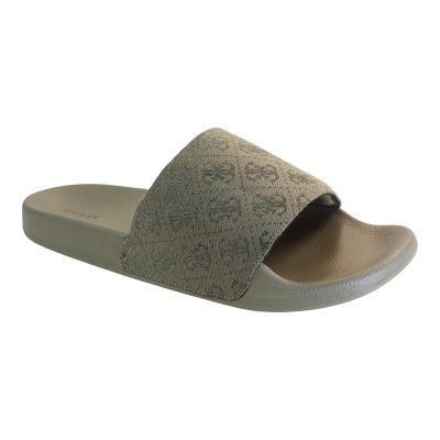 GUESS Sneakers Ανδρικά Παπούτσια Παντόφλες Tokyo FMGTOJFAB19-GRESA Χακί