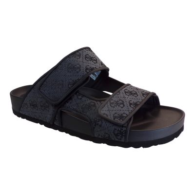 GUESS Sneakers Ανδρικά Παπούτσια Παντόφλες Igea II  FMGIGJFAL03-COBLA Μαύρο