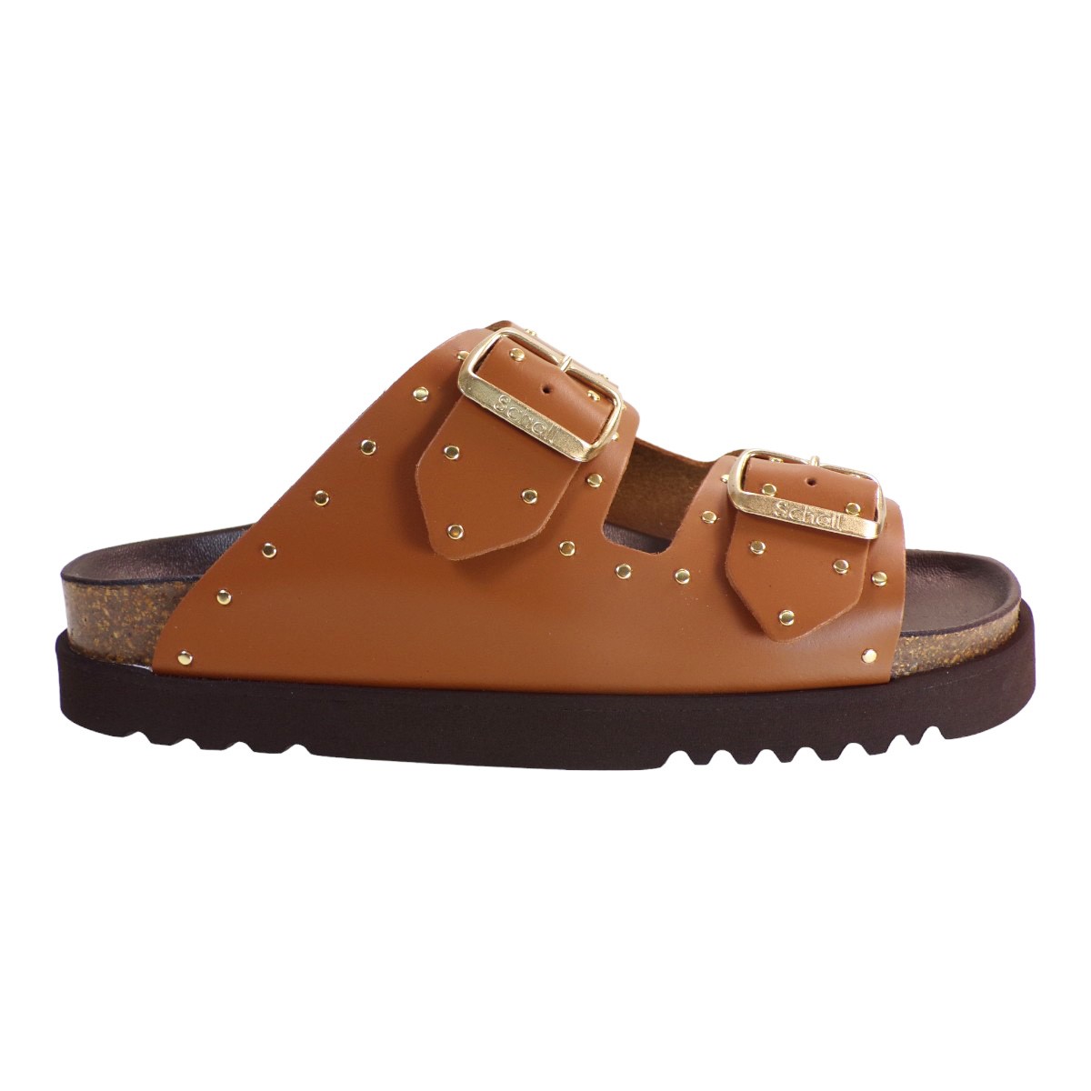 Scholl Γυναικεία Σανδάλια Ανατομικά Δερμάτινα BEATRIZ F30613-1175 Ταμπά φωτογραφία