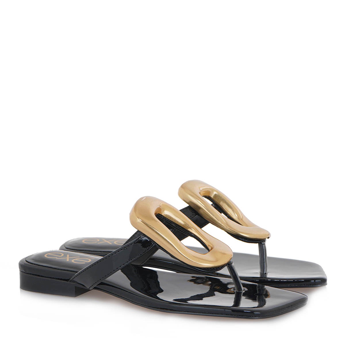  EXE Shoes Γυναικεία Παντόφλες 700-068 Μαύρο S47000681007 2025
