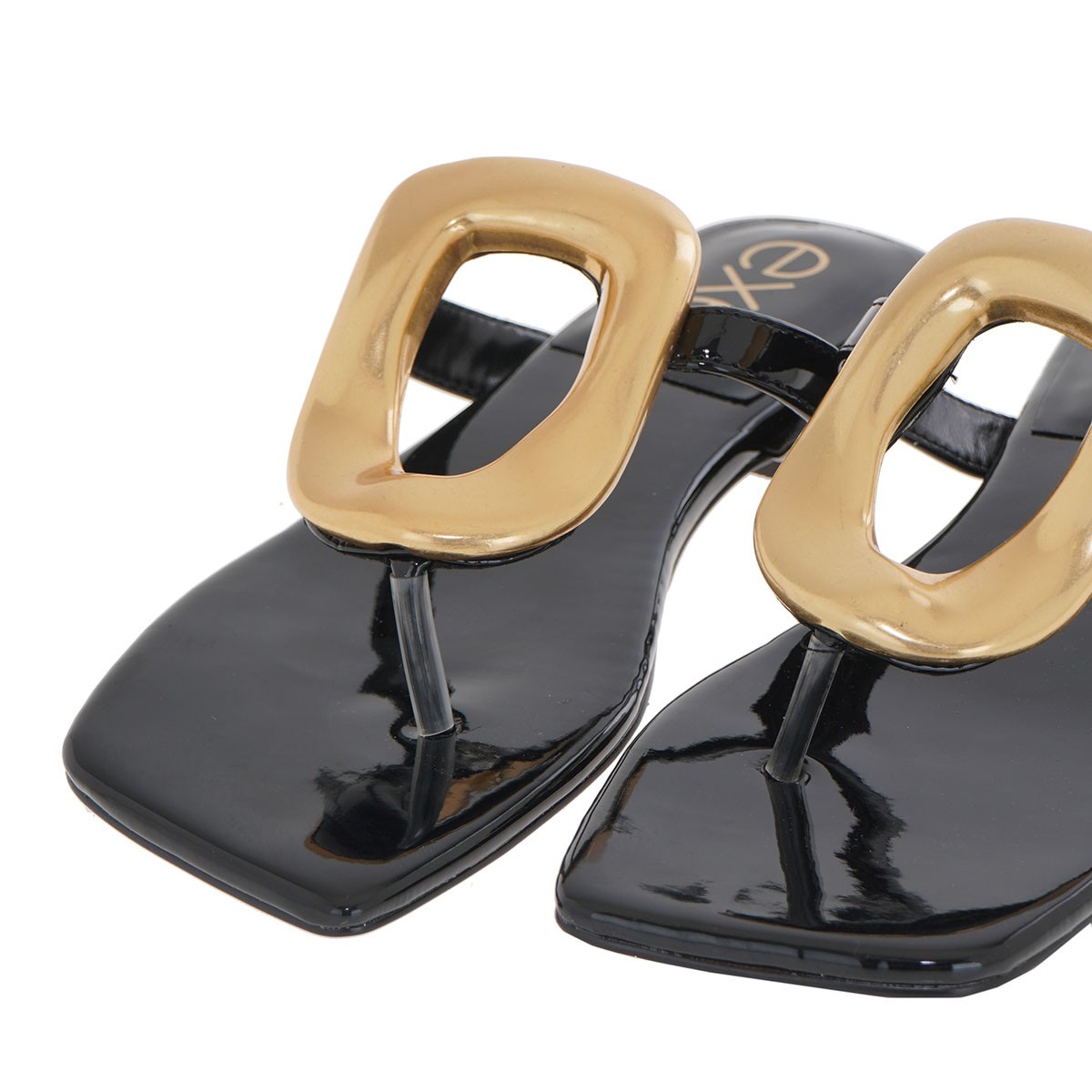 EXE Shoes Γυναικεία Παντόφλες 700-068 Μαύρο S47000681007 φωτογραφία