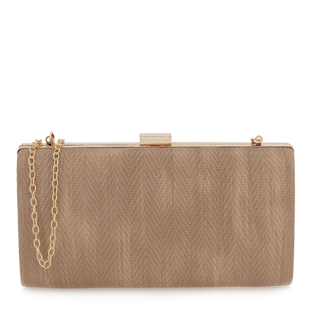 EXE Exe Bags Γυναικεία Τσάντα Φάκελος Clutches 700-202 64202 Nude Στάμπα S6700202926U