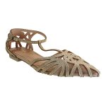 Exe Shoes Γυναικεία Παπούτσια SLINGBACK 700-246 Πλατίνα Ματ S470024613B509