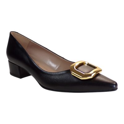Fardoulis Shoes Γυναικεία Παπούτσια LOAFERS 308-11 Μαύρο Δέρμα