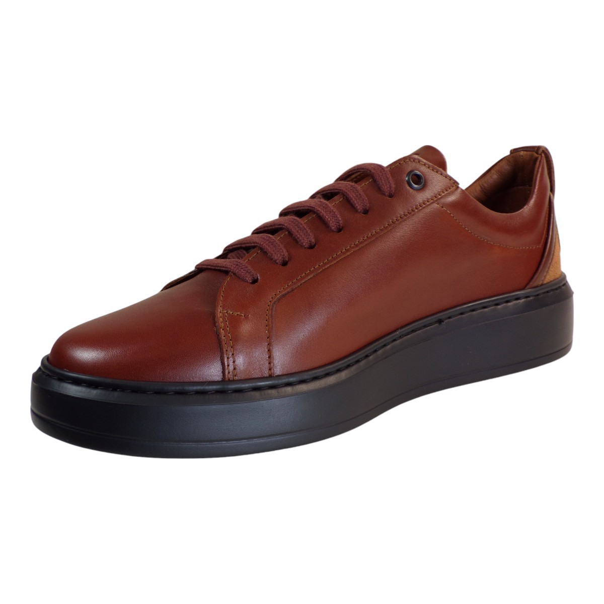 kricket Ανδρικά Παπούτσια Sneakers 24Χ-4005-42B Ταμπά Δέρμα φωτογραφία