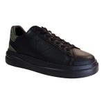 GUESS Sneakers Ανδρικά Παπούτσια FMTECRESU12 Μαύρο-Χακί