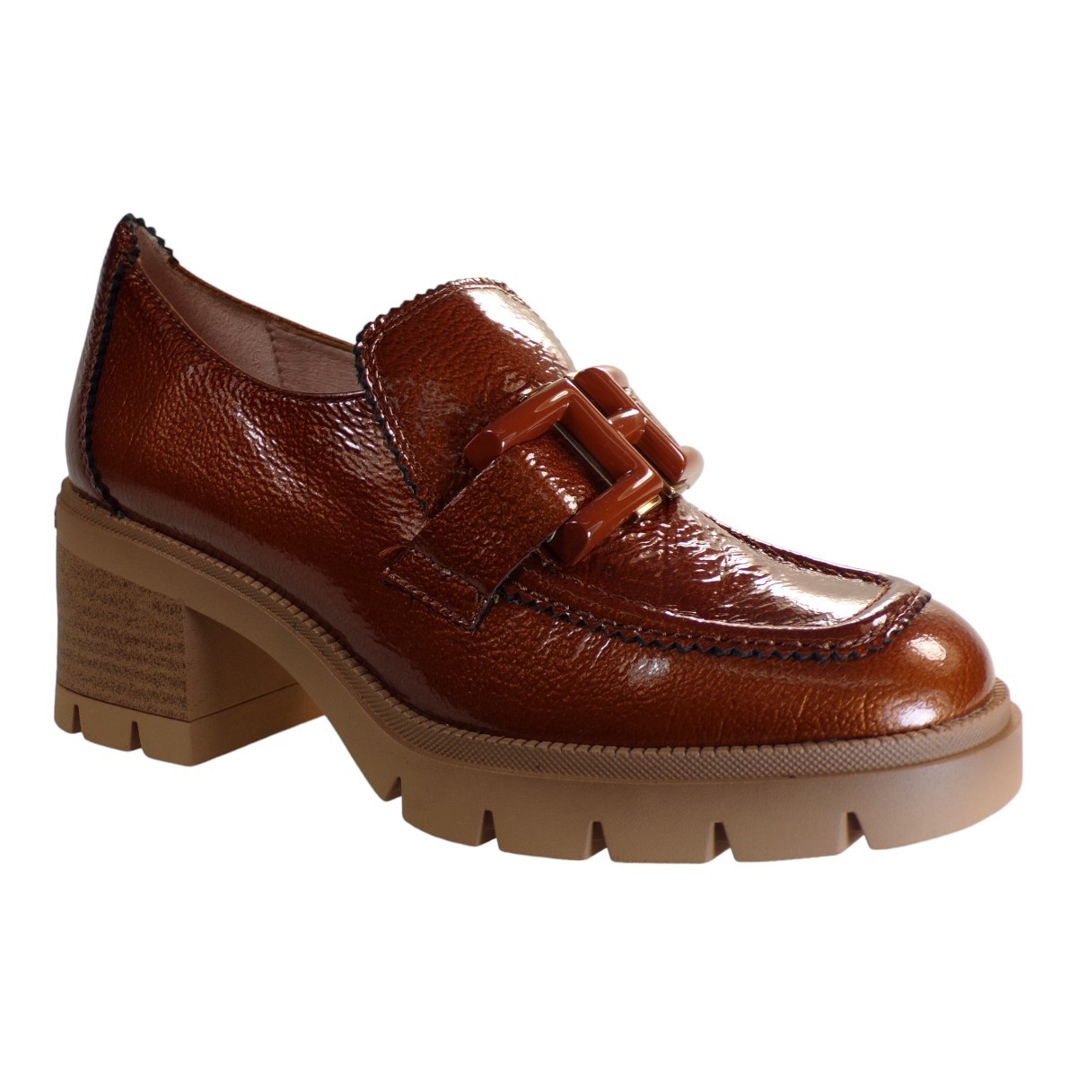 Hispanitas Γυναικεία Παπούτσια Γόβες Moccasin HI243604 Tαμπά
