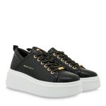 Renato Garini Γυναικεία Παπούτσια Sneakers 857-19R Μαύρο Κροκό T119R857312J