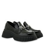 Exe Γυναικεία Παπούτσια LOAFERS Μοκασίνια R54R-647 Μαύρο Φλωρέντικ T154R647349J