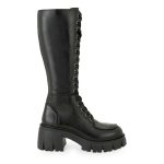 TSAKIRIS MALLAS Shoes Γυναικεία Μπότα Δερμάτινη 100-769 Μαύρο T21007694002