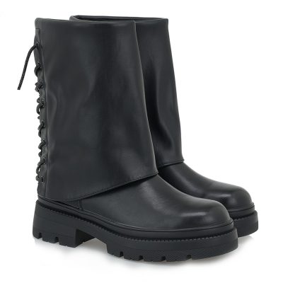 Exe Shoes Γυναικεία Μποτάκια Αρβυλάκια 28E-006 Μαύρο T328E0063001