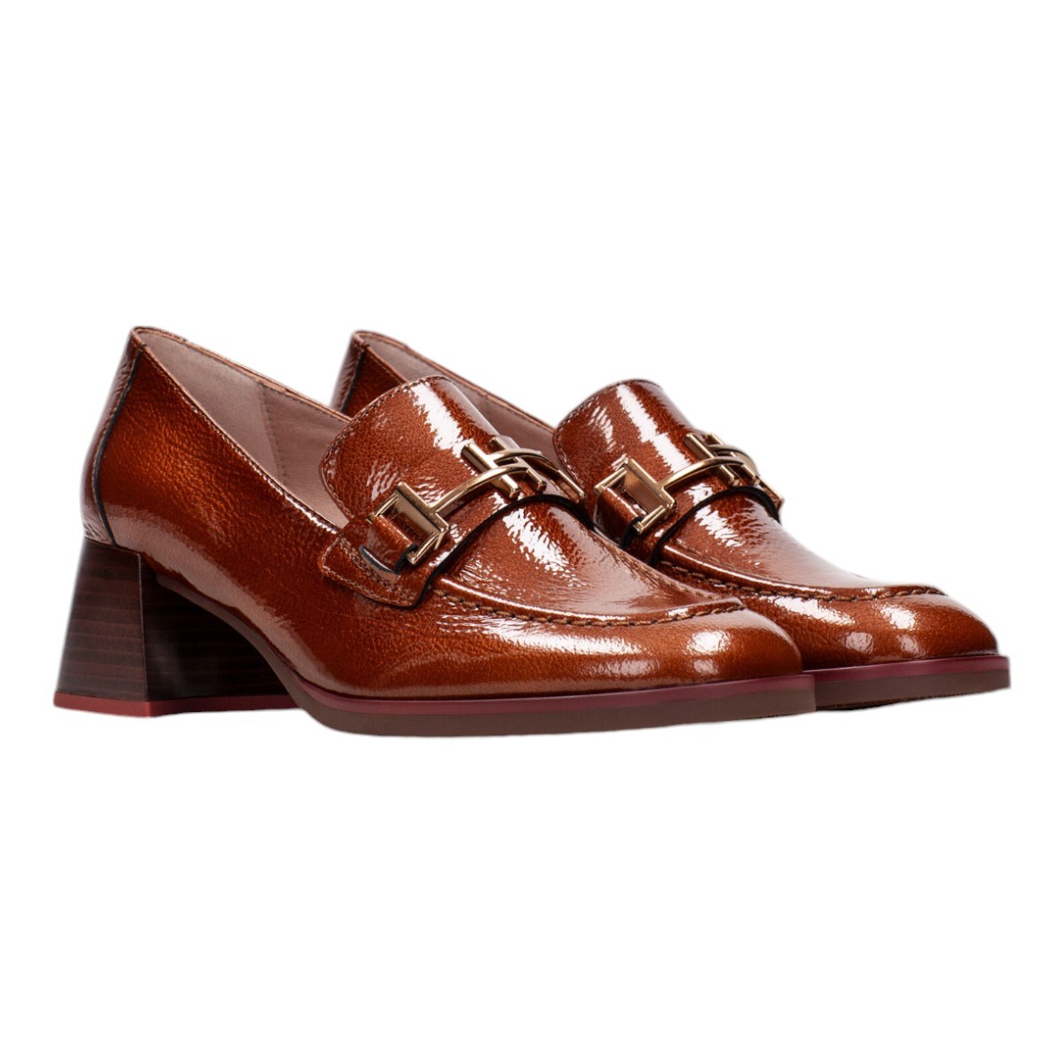 Hispanitas Γυναικεία Παπούτσια Γόβες Moccasin milan tan HI243590 Ταμπά Δέρμα