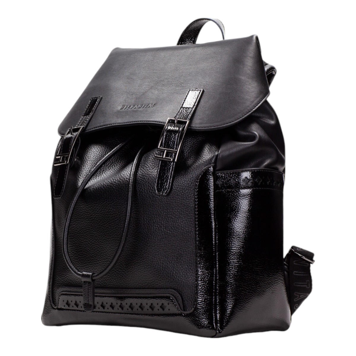 Hispanitas Γυναικεία Τσάντα Πλάτης-Backpack BI243544 Μαύρο φωτογραφία