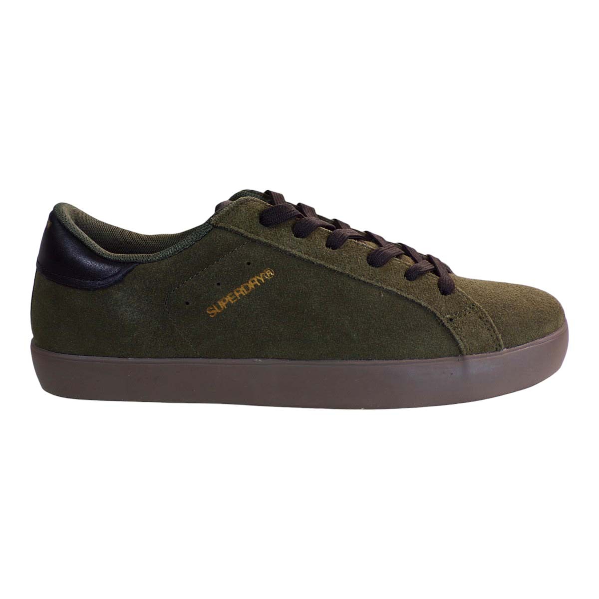 SUPERDRY Ανδρικά Παπούτσια Sneakers Suede SDJSH-SD11A Χακί φωτογραφία