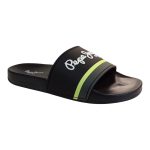 Pepe Jeans SLIDER UNISEX Παντόφλες PMS70123-999 Μαύρο