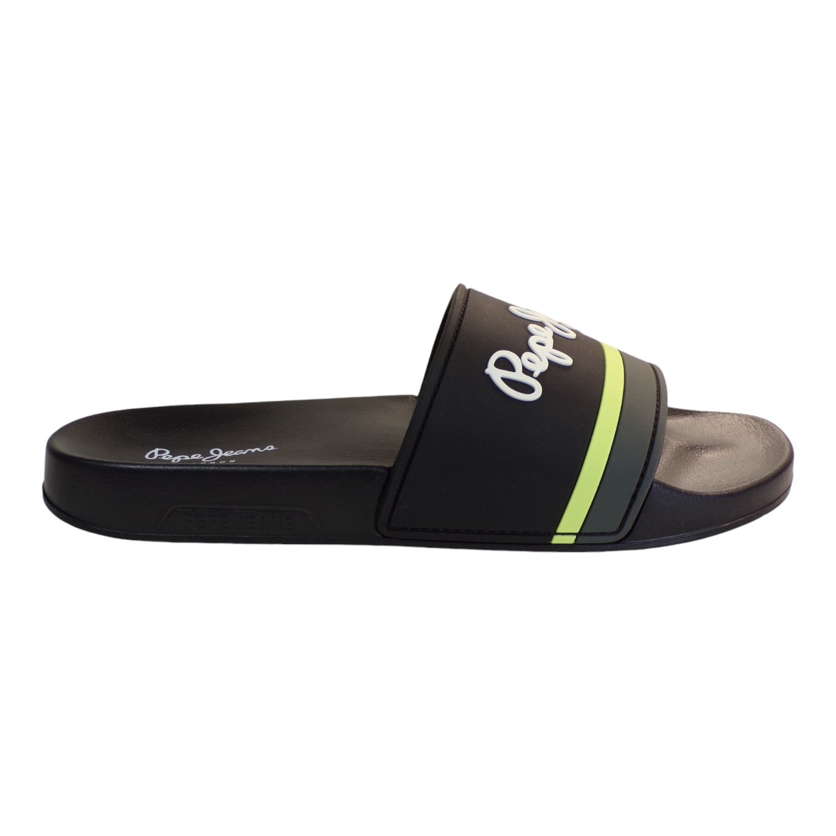 Pepe Jeans SLIDER UNISEX Παντόφλες PMS70123-999 Μαύρο φωτογραφία