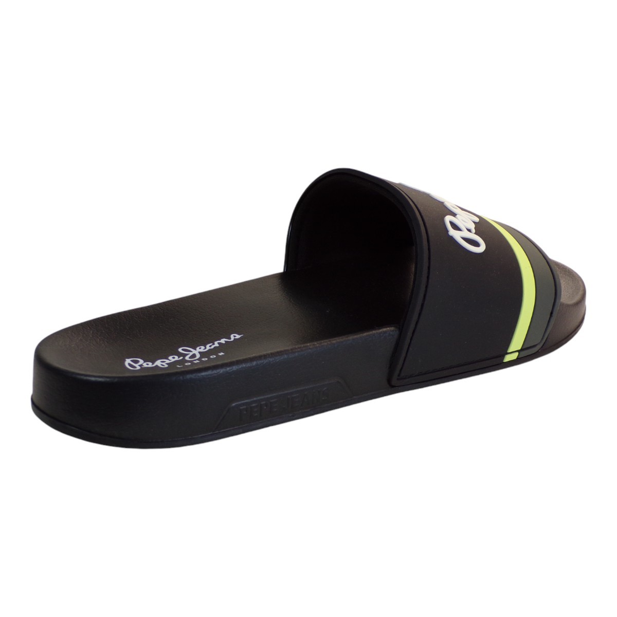 Pepe Jeans SLIDER UNISEX Παντόφλες PMS70123-999 Μαύρο φωτογραφία