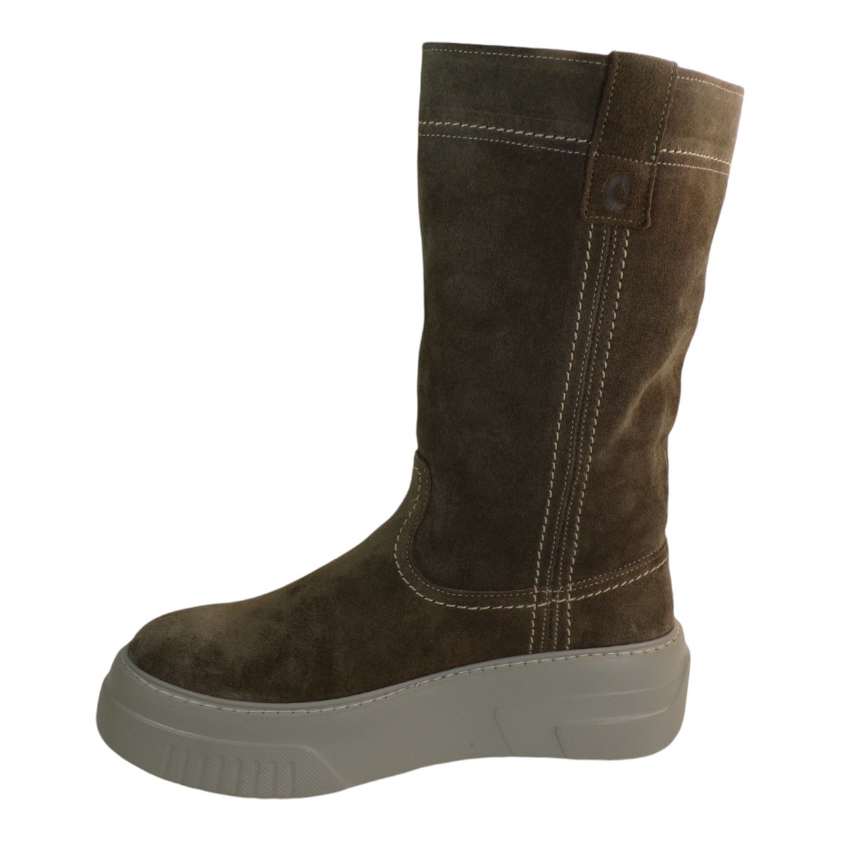 Commanchero Γυναικεία Παπούτσια Μπότα-Μποτάκια 51245-428 Μπέζ Δέρμα Καστόρι φωτογραφία