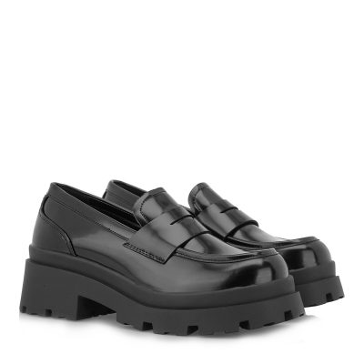 Exe Γυναικεία Παπούτσια LOAFERS Μοκασίνια 19R-989 Μαύρο Φλωρεντίκ T119R989349J