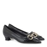 Exe Shoes Γυναικείες Γόβες 700-920 Μαύρο Βερνί Σπαστό T17009202028