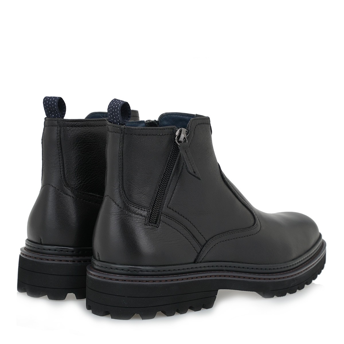 Renato Garini Ανδρικά Μποτάκια 15W-002 Μαύρο Δέρμα T515W0022002 φωτογραφία