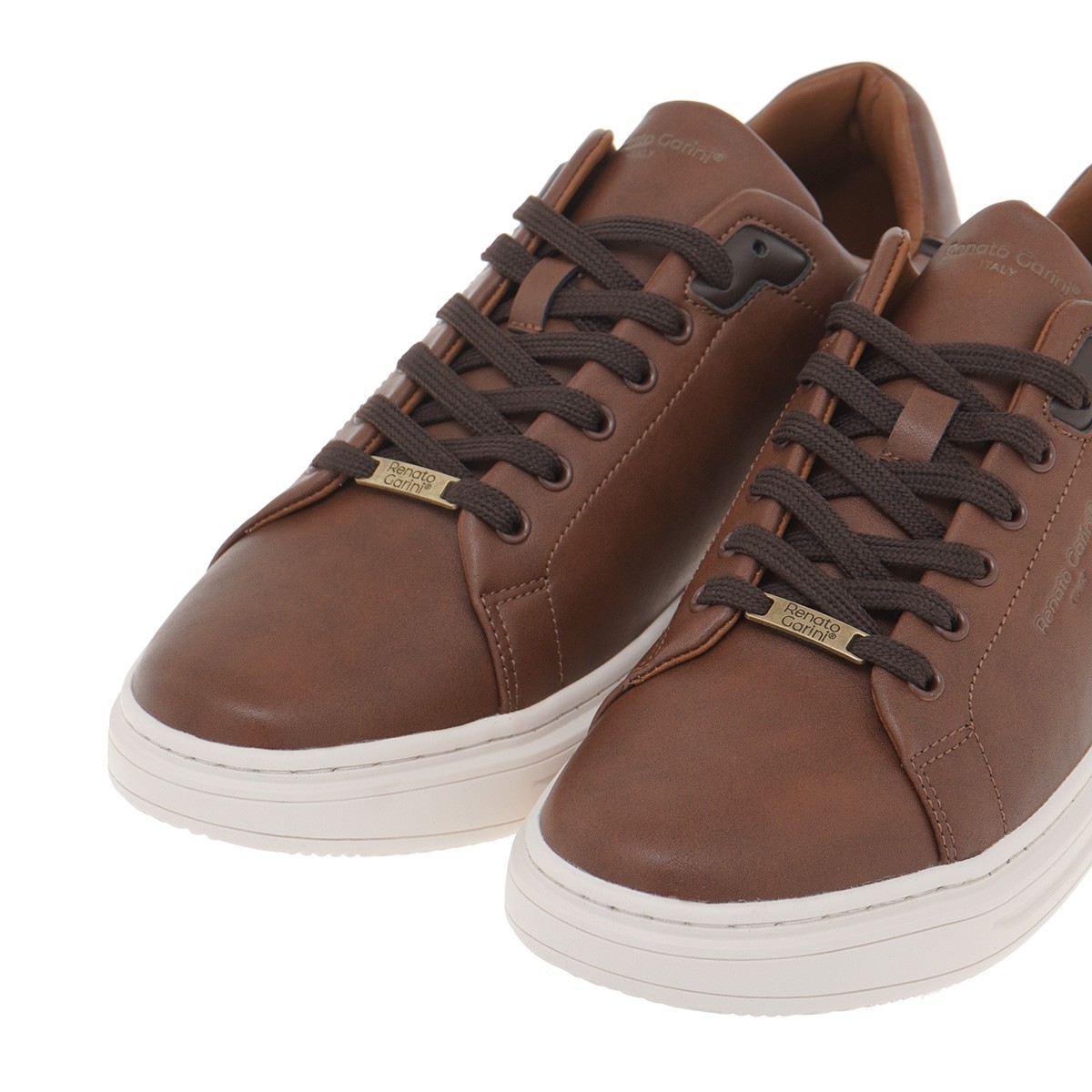 Renato Garini Ανδρικά παπούτσια Sneakers 700-071 Ταμπά-Καφέ T57000712J58 φωτογραφία