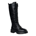 Envie Shoes Γυναικεία Μπότα KNEE HIGH COMBAT BOOTS E23-20236-34 Μαύρο