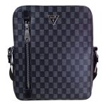 GUESS Τσάντες TORINO XBODY ΑΝΔΡΙΚΕΣ Ώμου-Χιαστί HMTOJSP4318-BLA Μαύρο-Γκρί