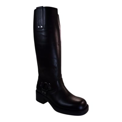Commanchero Γυναικεία Παπούτσια Μπότα COW BOY 51209-721 Μαύρο Δέρμα