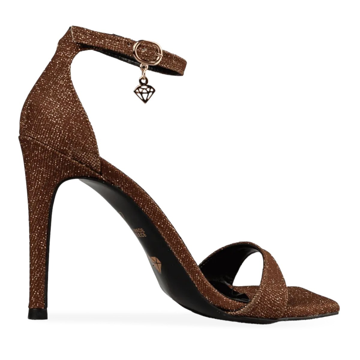 Mairiboo by Envie Shoes Γυναικεία Πέδιλα M03-20931-59 Χρυσό STILETTOS φωτογραφία