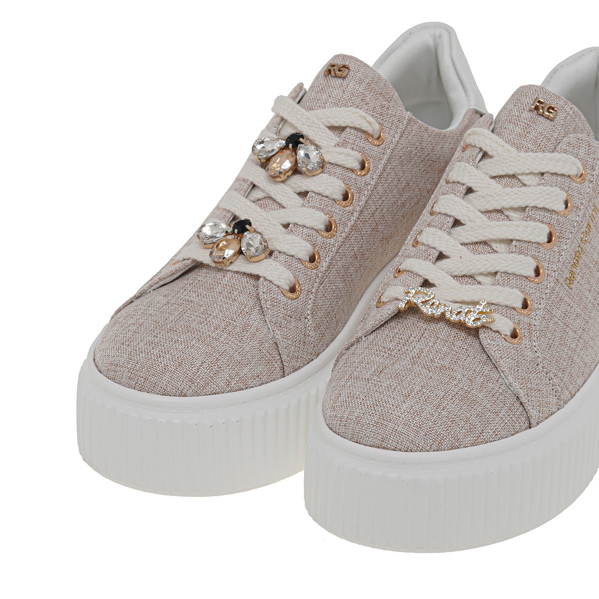 Women's Sneakers Renato Garini Beige