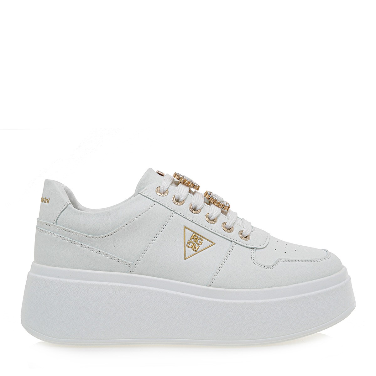 Renato Garini Γυναικεία Παπούτσια Sneakers 555-19R Λευκό U119R5553651 φωτογραφία