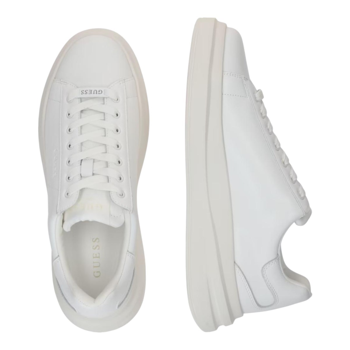 GUESS Sneakers Ανδρικά Παπούτσια FMPELBLEL12-WHITE Λευκό φωτογραφία