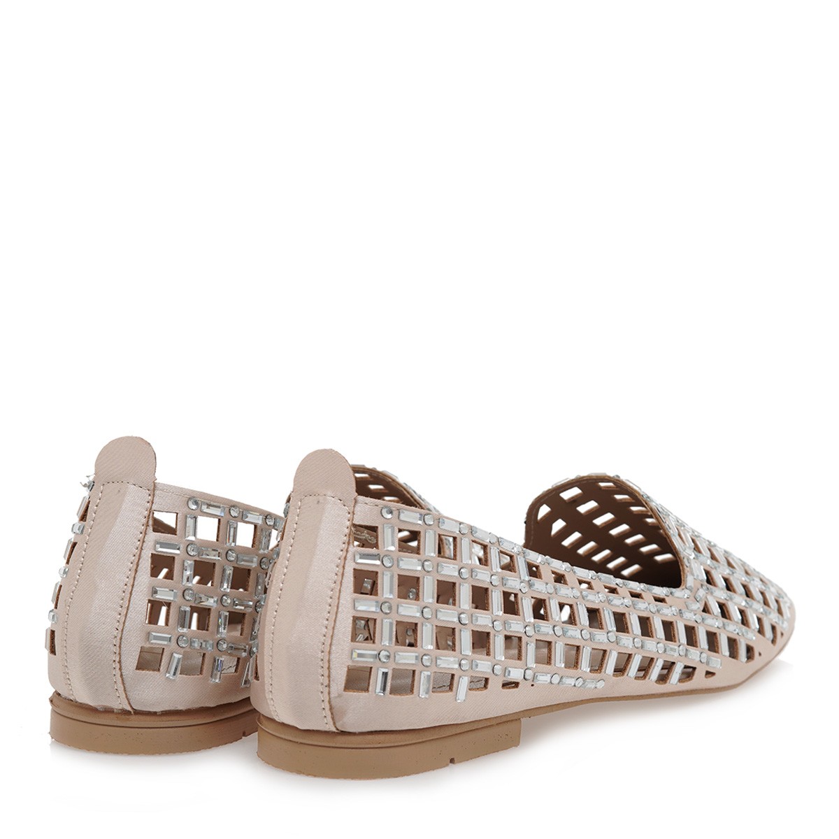 LARA CONTE MADRID Γυναικεία Παπούτσια Γόβες -Μπαλαρίνες 28B-609 Off White Ασημί U128B60914C6 φωτογραφία