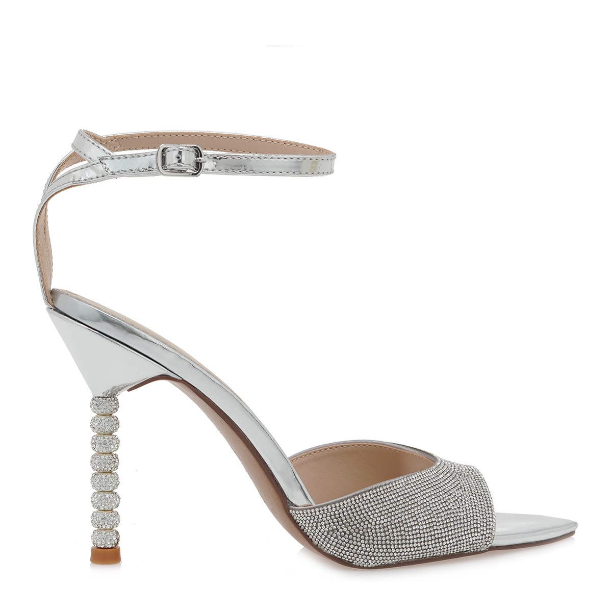 Women's Sandals ALESSANDRA BRUNI Silver