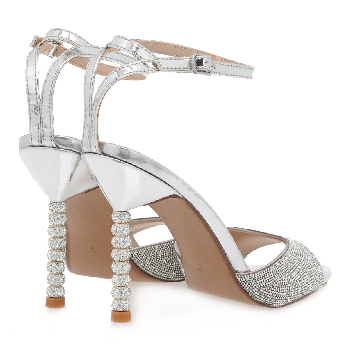 Women's Sandals ALESSANDRA BRUNI Silver