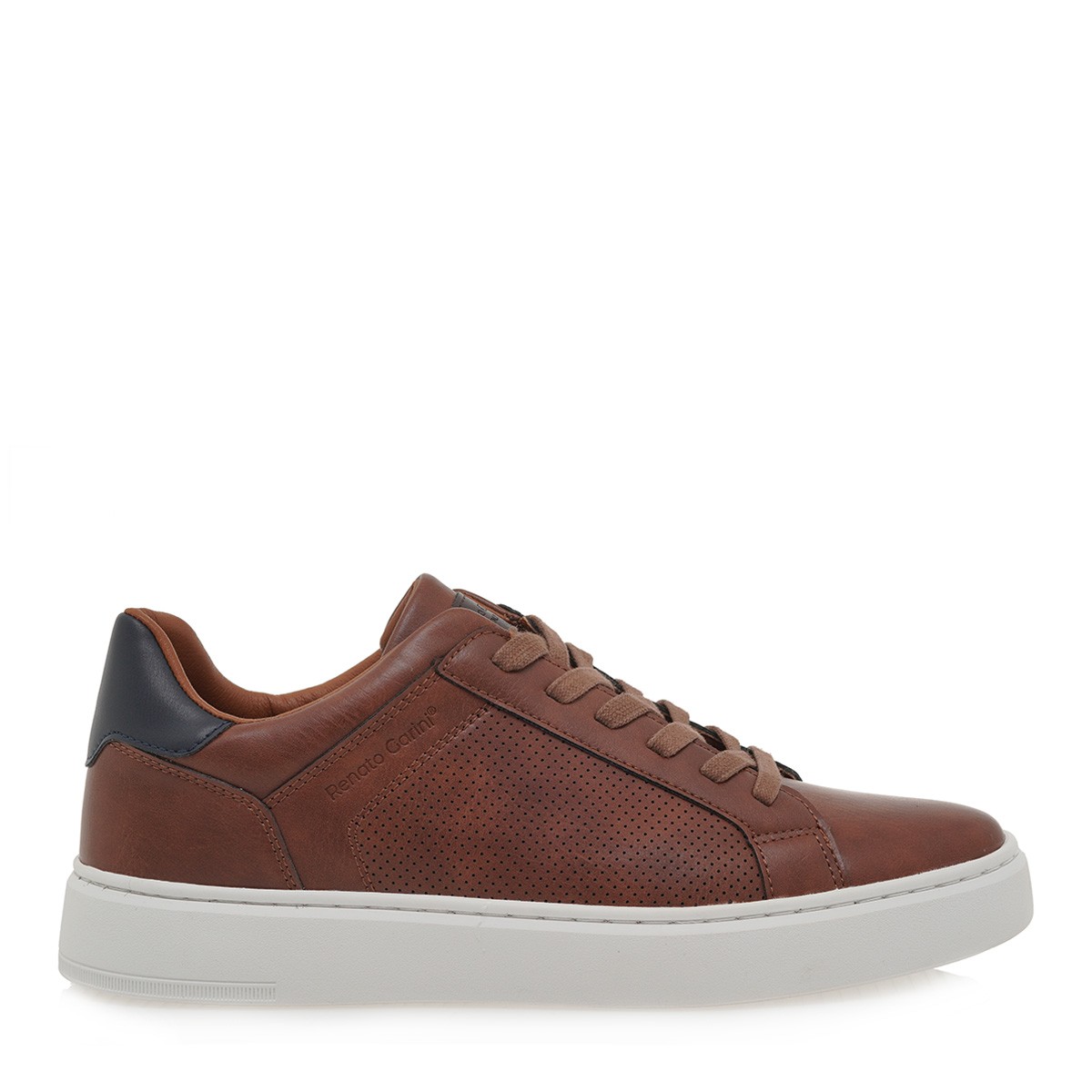 Renato Garini Ανδρικά παπούτσια Sneakers 700-043 Ταμπά Στάμπα Μπλέ U5700043242A φωτογραφία