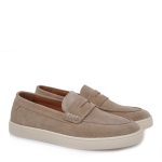 ISAAC ROMA Ανδρικά Παπούτσια LOAFERS 700-801 Μπέζ Κρούτα U57008011607