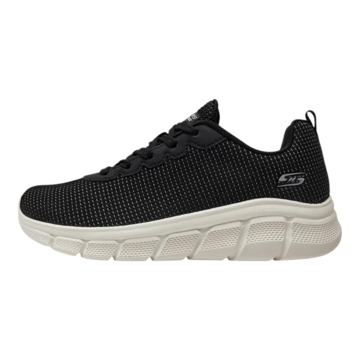 Skechers Γυναικεία Αθλητικά Bobs B Flex-Visionary Essence 117346/Blk Μαύρο-Λευκό φωτογραφία