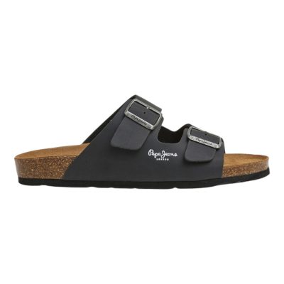 Pepe Jeans BIO M DOUBLE ΣΑΝΔΑΛΙ ΑΝΔΡΙΚΟ PMS80003-999 Μαύρο