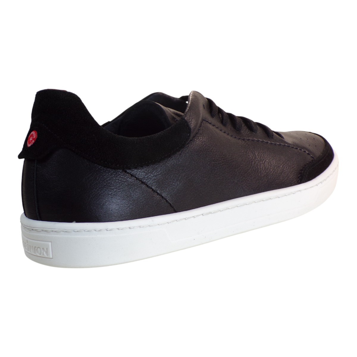 Robinson Ανδρικά Παπούτσια Sneakers 59514 Μαύρο Δέρμα φωτογραφία