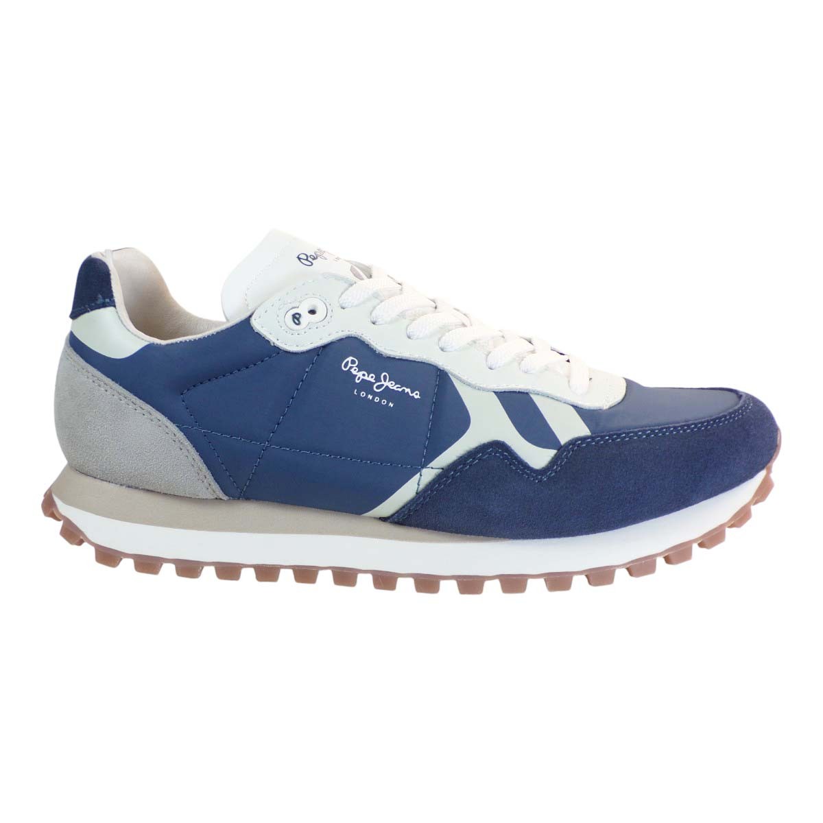 Pepe jeans BRIT-ON Sneakers Ανδρικά Παπούτσια PMS40034-585 Μπλέ φωτογραφία